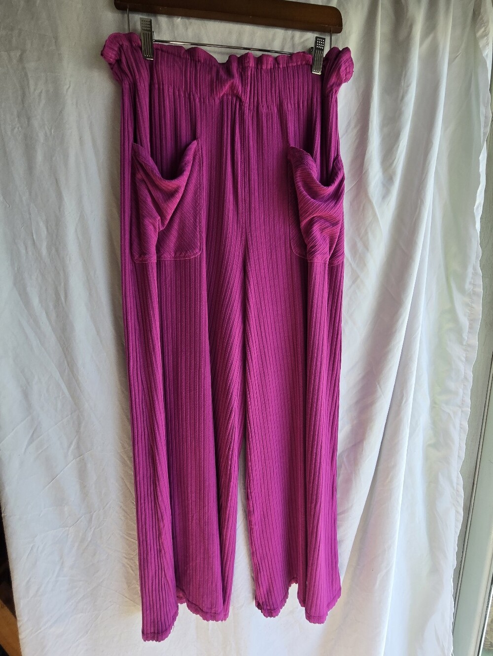 Free People Wide Leg Flowy Pants